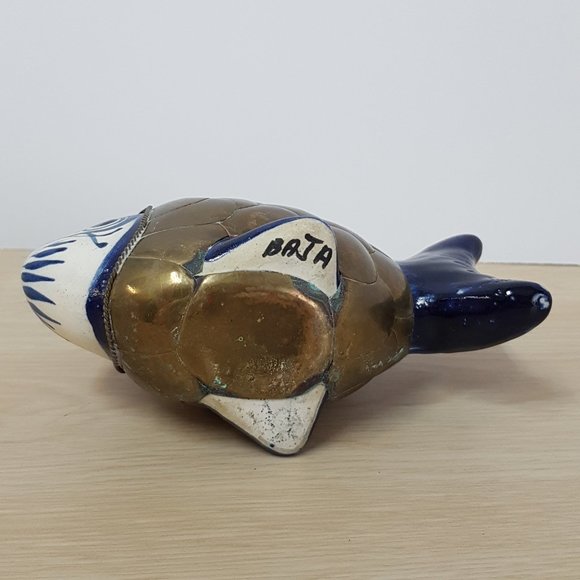 Baja Brass Pottery Fish - Picture 3 of 8